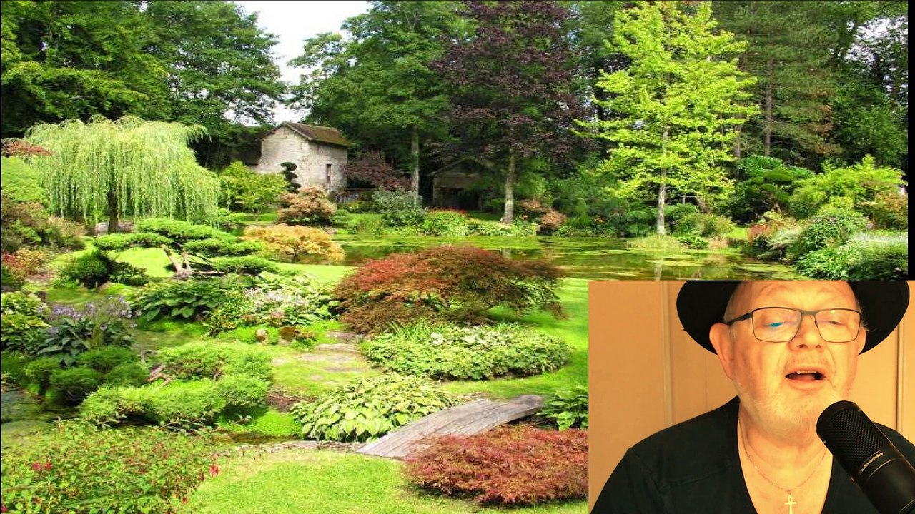 #PAPYJEANMARRY CHANTE IL Y AVAIT UN JARDIN LA TERRE  #pensée #couple