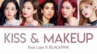 Dua Lipa & BLACKPINK - Kiss and Make Up (Official Audio)