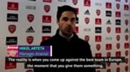 Can't afford to make mistakes against 'best team in Europe' - Arteta