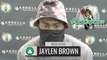Jaylen Brown Postgame Interview | Celtics vs. Pelicans