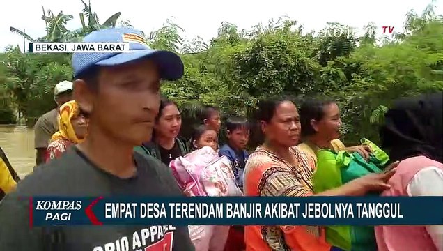 Tanggul Sungai Citarum Jebol, Sejumlah Akses Terputus