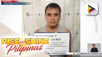 Isang lalaki sa Taguig City, arestado matapos mahulihan ng baril at granada