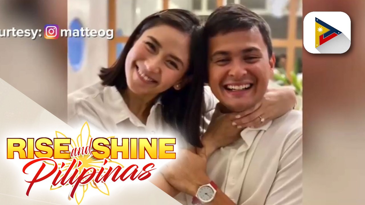TALK BIZ: Sarah Geronimo at Matteo Guidicelli, nag-celebrate ng kanilang 1st wedding anniversary