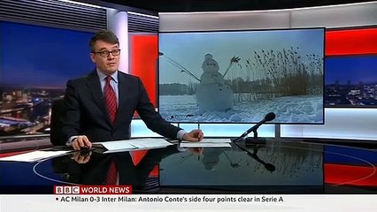 The snowmen army trying to raise money for a life-saving operation