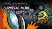 어몽어스 좀비 생존게임모드 EP3 애니메이션 _  Among us animation Survival mode EP3 with zombie