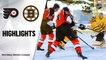 Flyers @ Bruins 2/21/21 | NHL Highlights