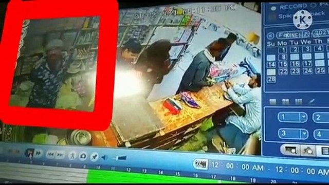 चोर द्वारा बर्तन की दुकान पर चोरी को अंजाम दिया गया, चोरी की वारदात सीसीटीवी कैमरे में कैद