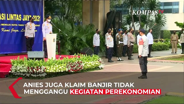 [FULL] Anies Klaim Banjir Teratasi 100 Persen, Atas Izin Allah Banjir Jakarta Surut