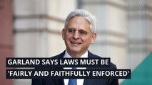 Garland says laws must be 'fairly and faithfully enforced', and other top stories in politics from February 22, 2021.