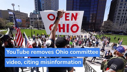 Download Video: YouTube removes Ohio committee video, citing misinformation, and other top stories in technology from February 22, 2021.