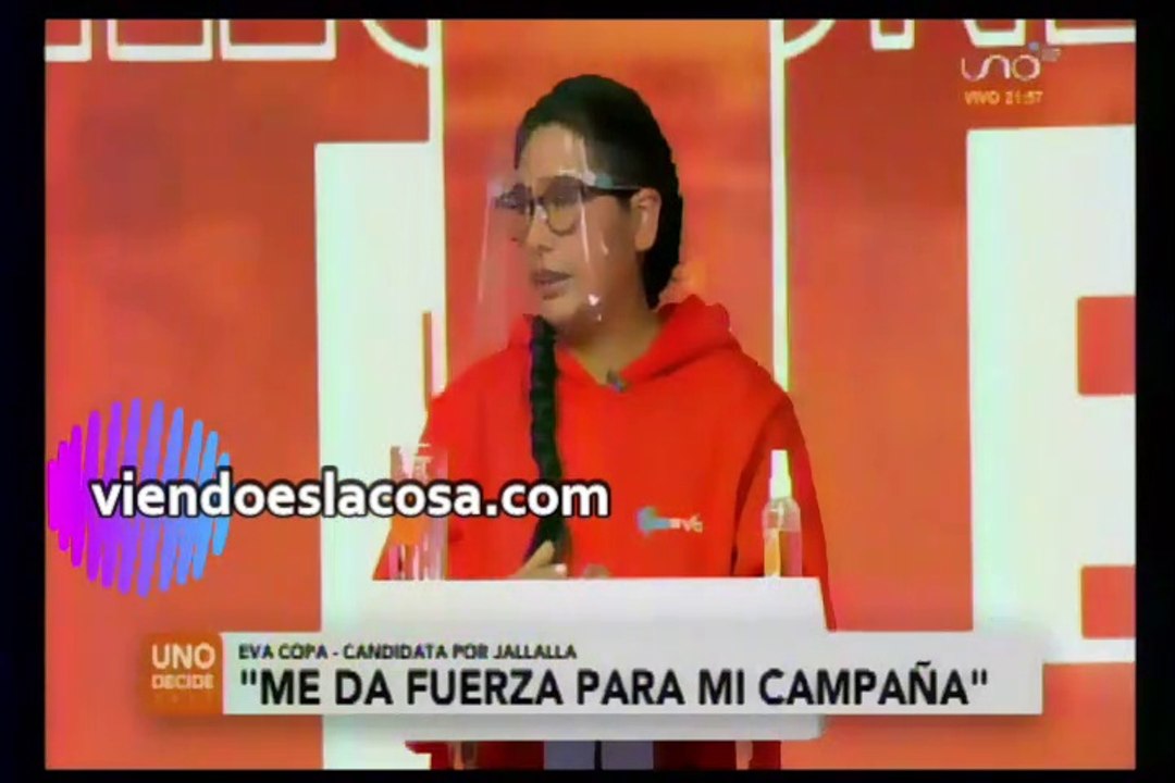 Eva Copa asegura que no volverá al MAS y pide no ser más "escalera "