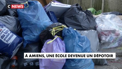 Amiens : une école devenue un dépotoir