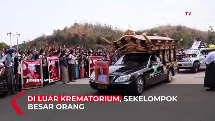Potret Pemakaman Demonstran Myanmar, yang Mati Ditembak Polisi