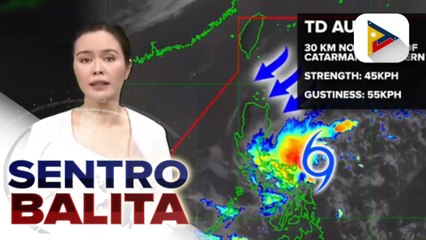 PTV INFO WEATHER: Bagyong Auring PH, nag-landfall na sa Northern Samar; naturang bagyo, patuloy na humihina