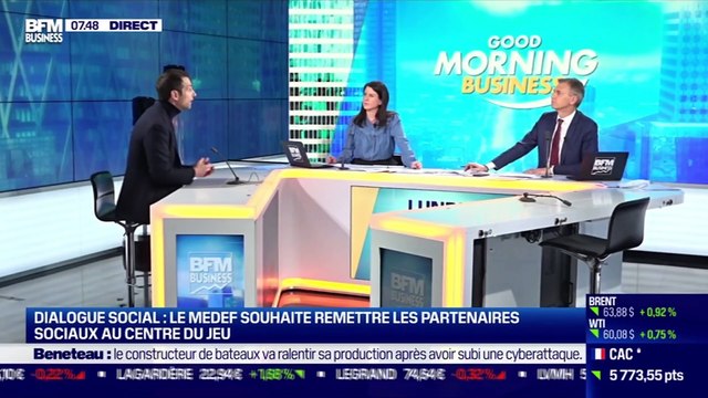 Fabrice Le Saché (Medef) : La remise des partenaires sociaux au centre du jeu - 22/02