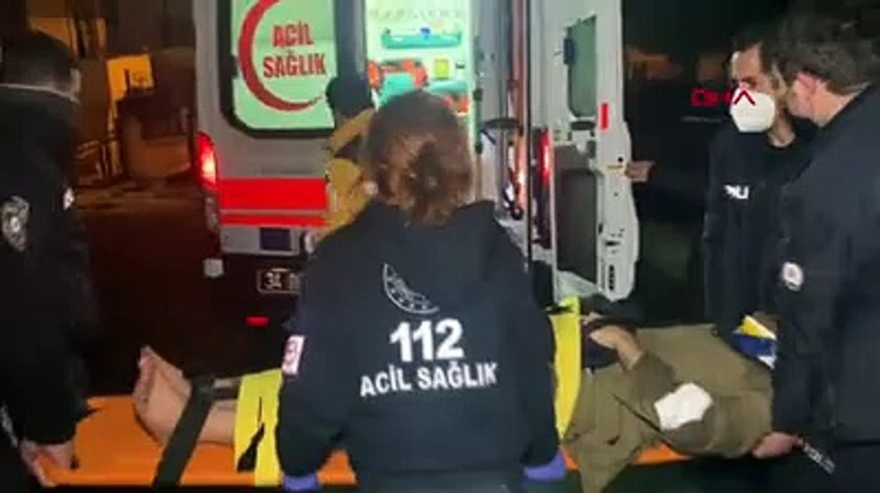 Polis kapıyı çaldı, camdan atlayan iki kişinin bacağı kırıldı