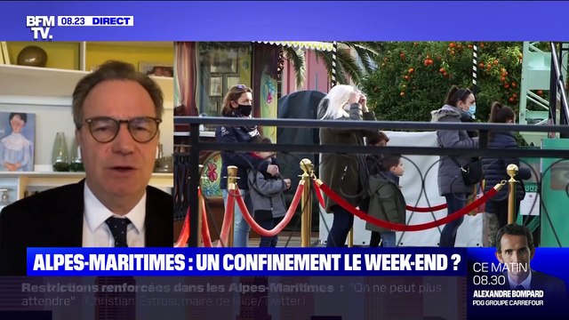 Alpes-Maritimes: un confinement le week-end ? - 22/02