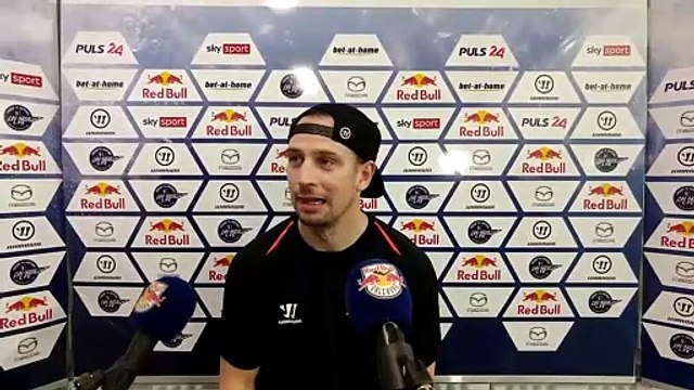 Stefan Espeland nach dem Sieg gegen Fehervar