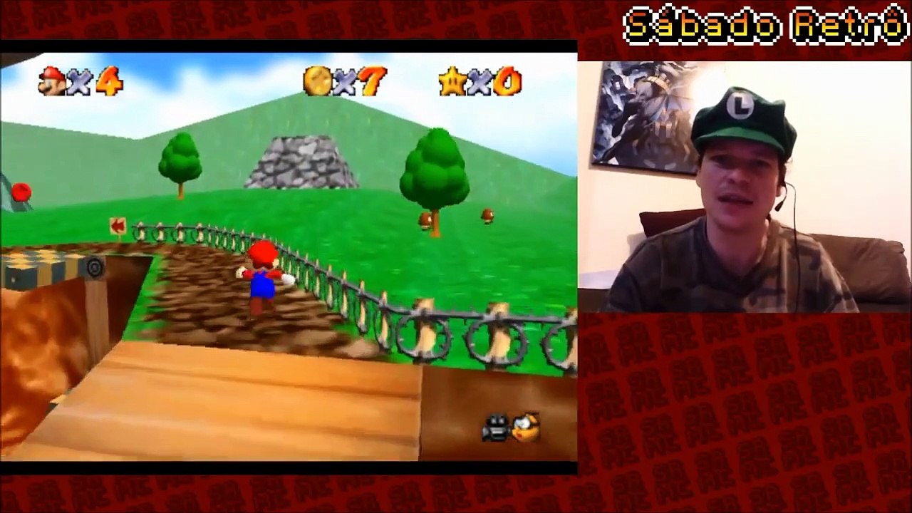 Sábado Retrô - Super Mario 64 (Nintendo 64)