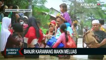 Banjir Karawang Meluas, 20 Ribu Warga Terdampak.