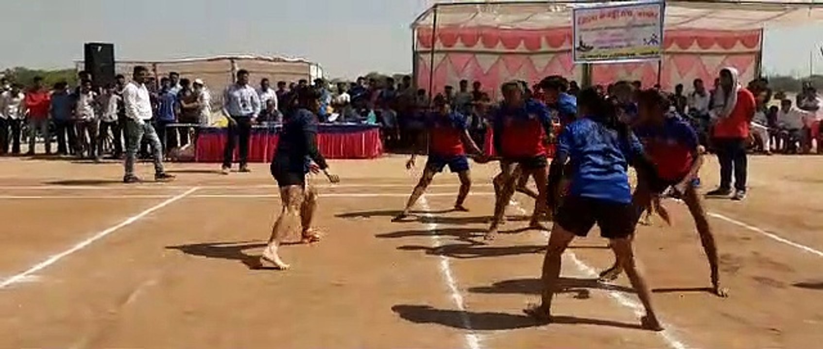 कबड्डी प्रतियोगिता में खिलाडिय़ों ने दिखाया दमखम