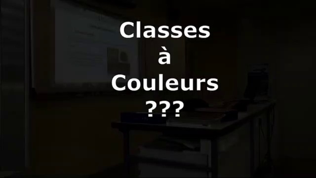 classe couleurs intro