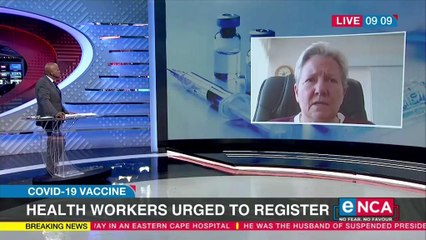 Health workers urged to register for vaccination