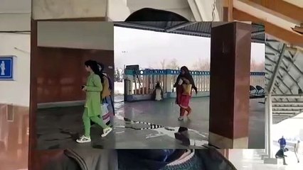 Commuters say fare increased as Srinagar-Banihal service resumes operation after 11 months of COVID suspension.  Will help overcome traffic jams due to movement of armed forces convoys.