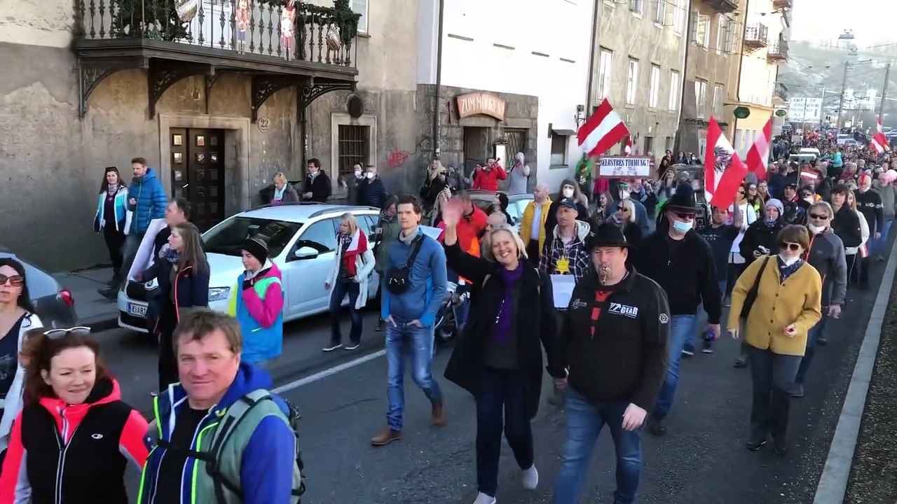 21.2.2021 Salzburg spaziert für die rechte der...