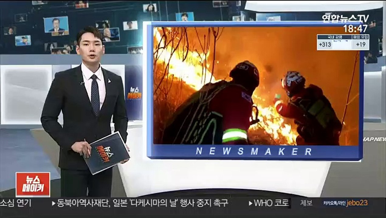동쪽 메마른 날씨 당분간 계속…'산불 비상'