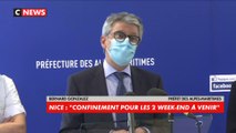Bernard Gonzalez, préfet des Alpes-Maritimes : «La situation épidémique actuelle impose également une restriction des déplacements et donc un confinement partiel»
