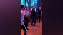 Galatasaray efsanesi Gheorghe Hagi'nin 'Sadece 1 Hagi Var' şarkısı ile dans performansı viral oldu