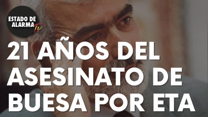 21 años del asesinato del socialista Fernando Buesa por ETA