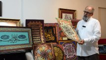 BURSA - Hattat Mustafa Antika 8'inci kişisel sergisini açmaya hazırlanıyor