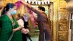 राज्यपाल मिश्र ने सालासर बालाजी मंदिर में दर्शन कर पूजा अर्चना की