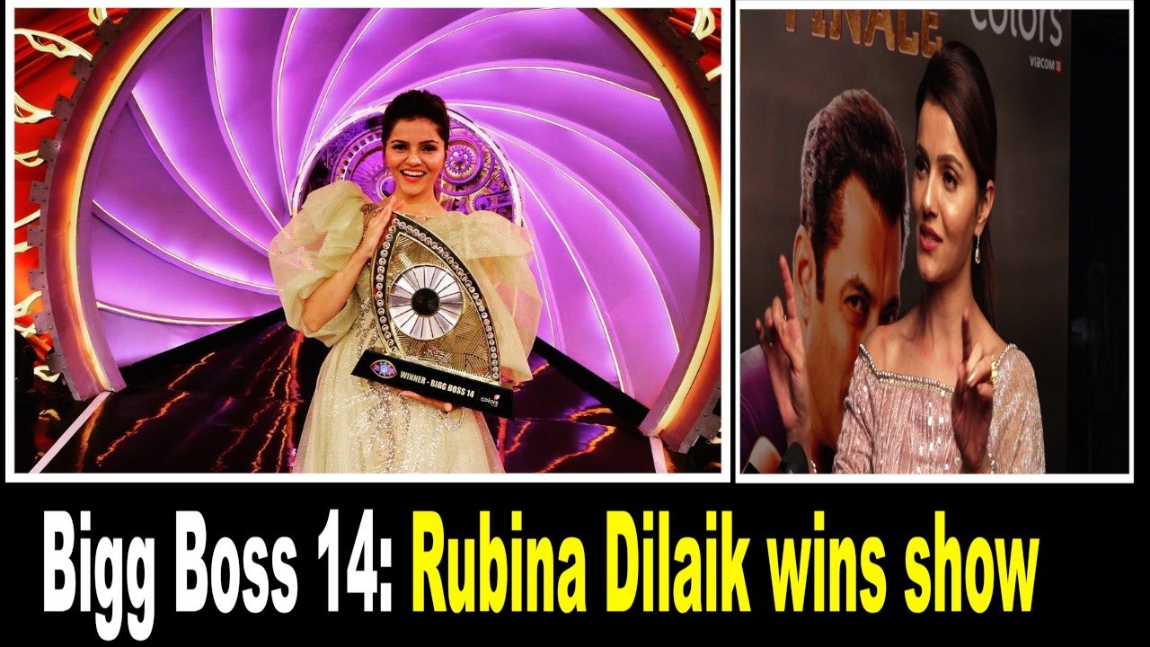 Bigg Boss 14- Rubina Dilaik wins show