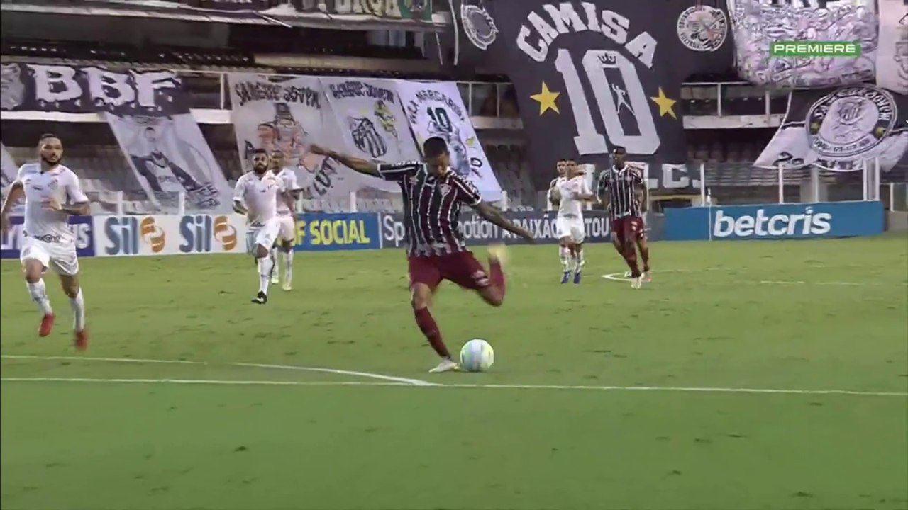 Santos 1 x 1 FLUMINENSE - Brasileirão 2020 (36ª rodada)