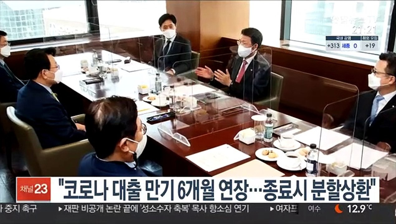 "코로나 대출 만기 6개월 연장…종료시 분할상환"