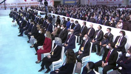 İZMİR - Cumhurbaşkanı Erdoğan: '2023 seçimlerinde de vizyonda, hedefte, projede kendimizle  yarışmayı sürdüreceğiz'