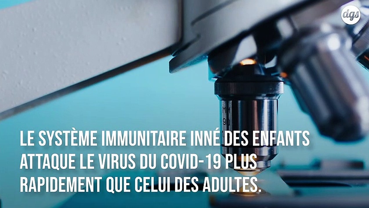 Covid-19 : une étude révèle pourquoi les enfants sont protégés des formes graves de la maladie
