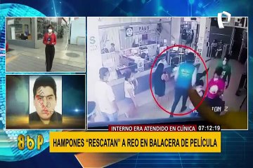 SJL: temor tras balacera desata por delincuentes en clínica