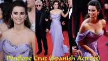 Most Glamorous Looks At Cannes Film Festival 2018 _ Beautiful Actresst Walks Red Carpets