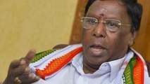 Narayanasamy blames BJP after Congress govt collapses in Puducherry