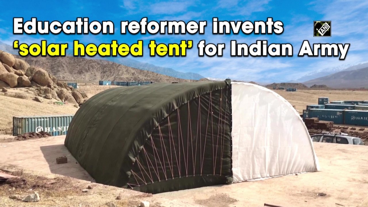 Real-life 'Rancho' Sonam Wangchuk invents ‘solar-heated tent’ for Indian Army