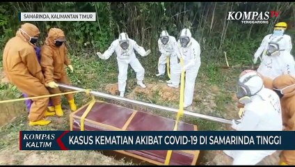 Kasus Kematian Akibat Covid-19 Di Samarinda Tinggi