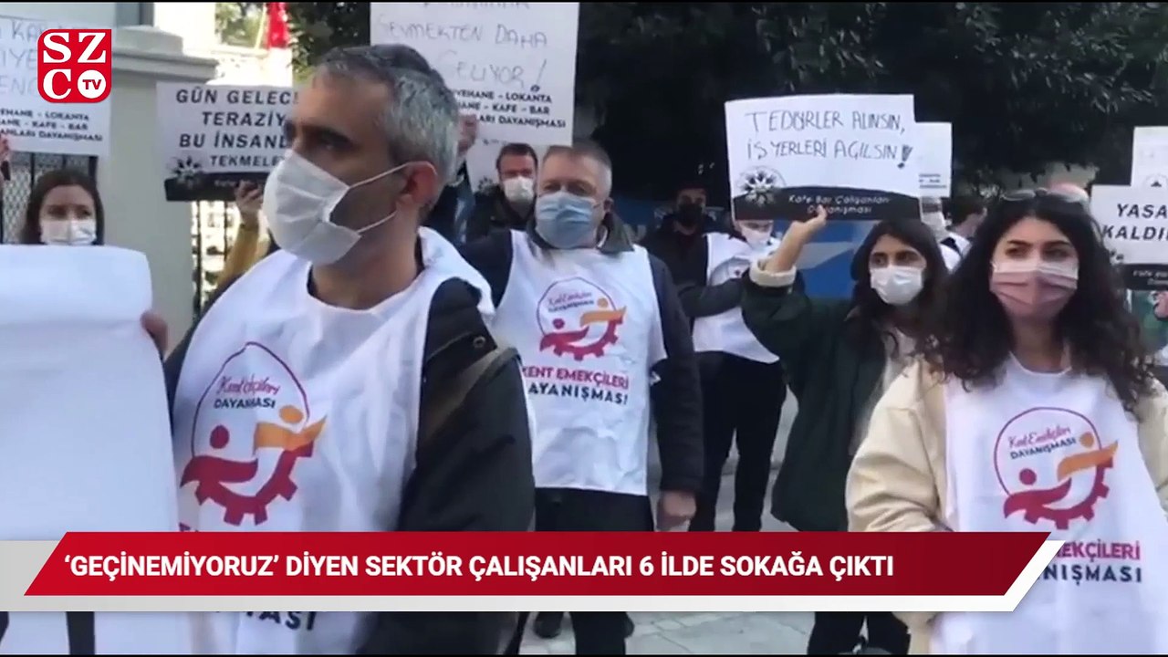 “Geçinemiyoruz” diyen sektör çalışanları 6 ilde sokağa çıktı: “Hesabı biz ödemeyeceğiz”