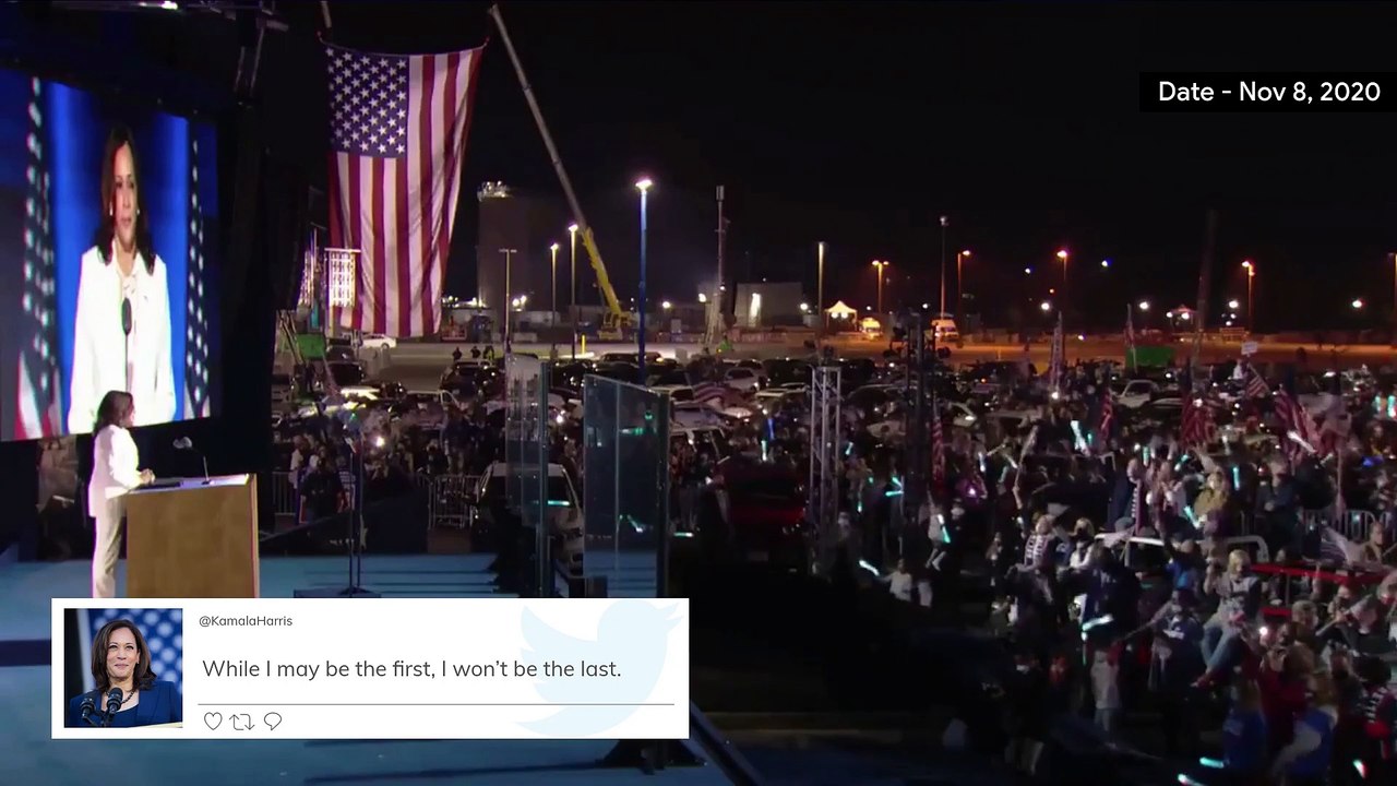 Kamala Harris Winning Address: ‘I May Be The First, But Wont Be The Last Says First Woman Vice President-Elect, United States