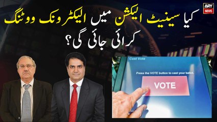 Will there be electronic voting in the Senate elections?