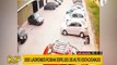 Delincuentes roban autopartes de vehículos estacionados en Los Olivos y San Luis