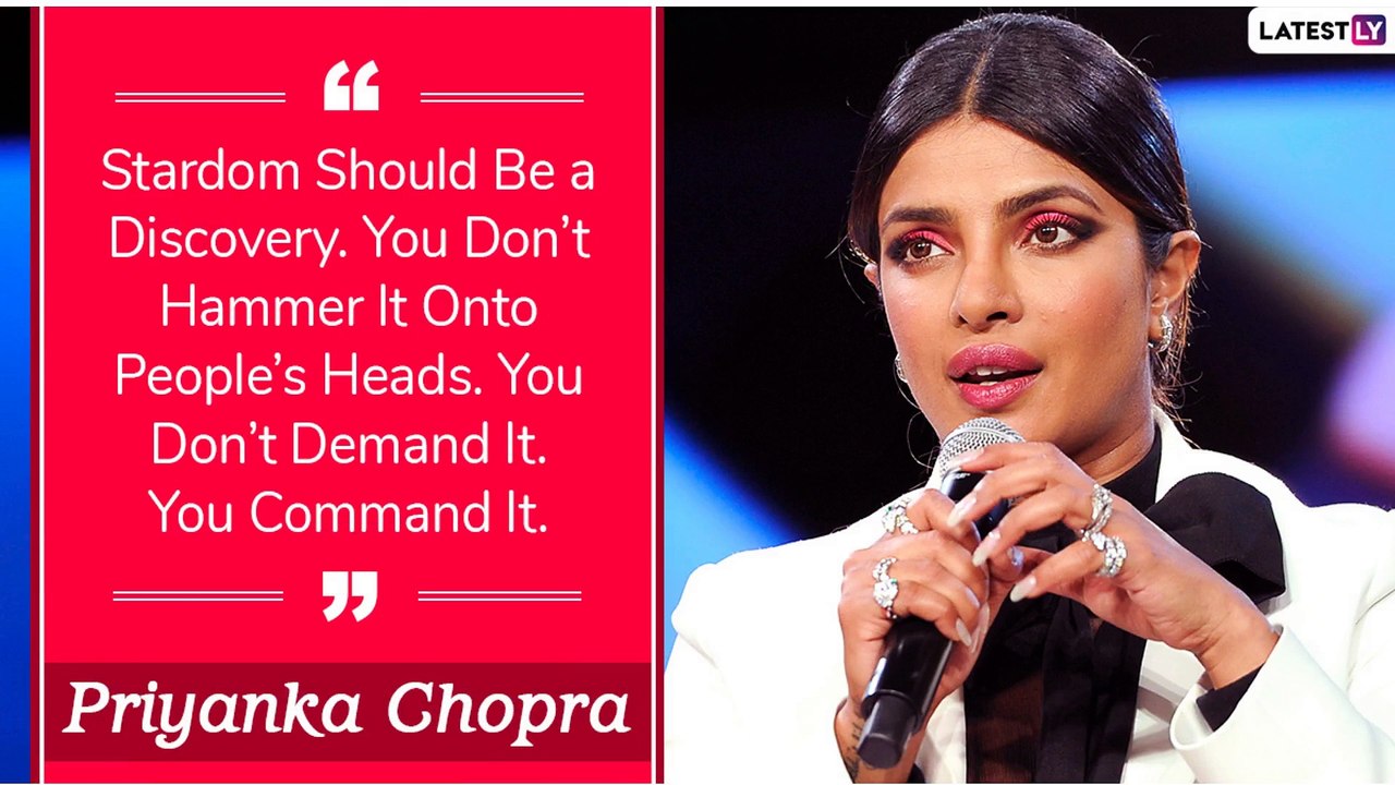 Priyanka Chopra Quotes: Celebrate Global Icons...